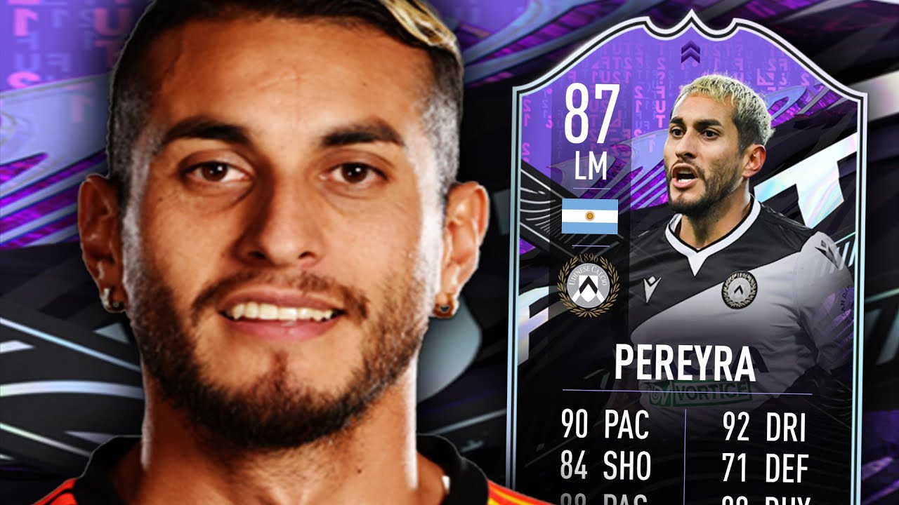 GEM! 💎 87 WHAT IF PEREYRA PLAYER REVIEW - FIFA 21 ULTIMATE TEAM