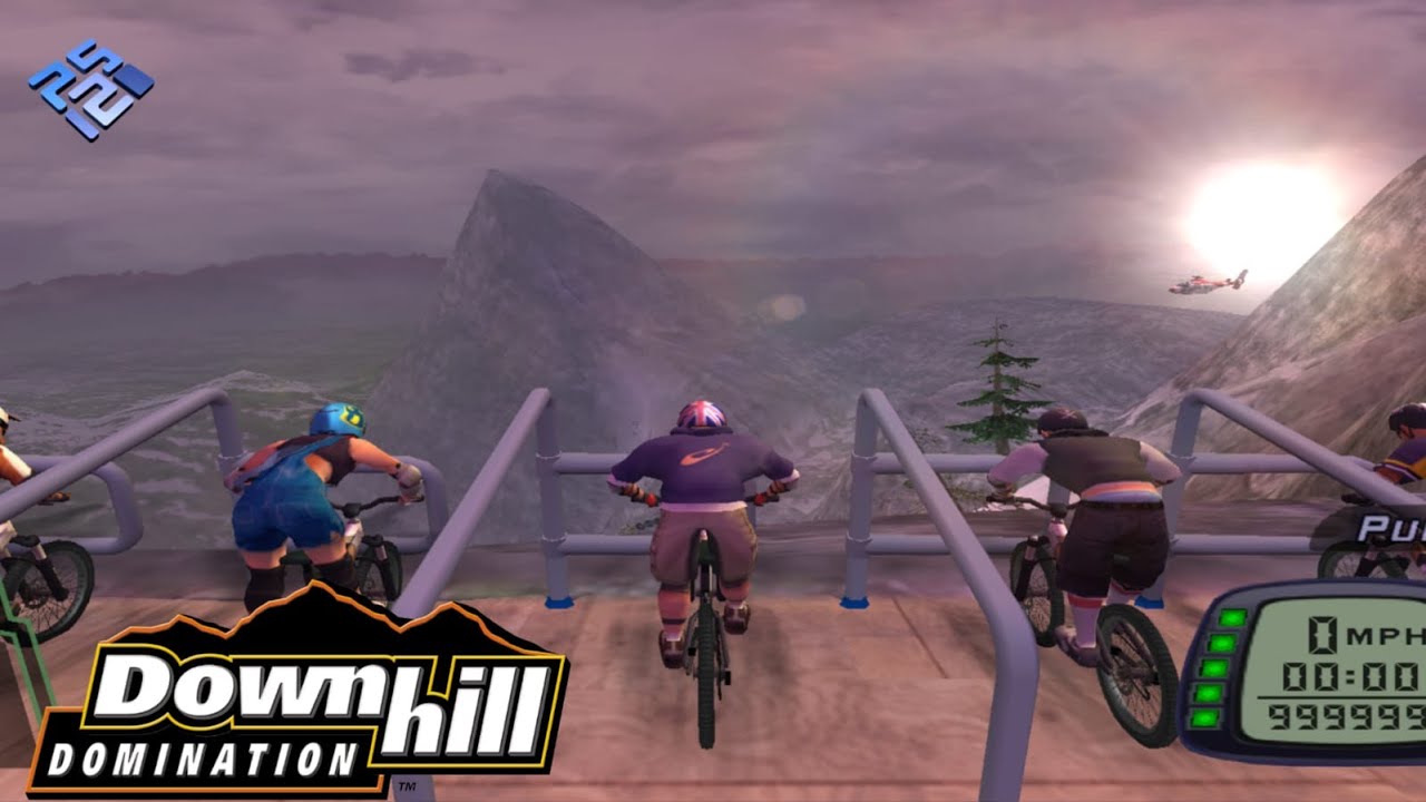 Downhill Domination 60FPS | HD Gameplay PCSX2 Emulator