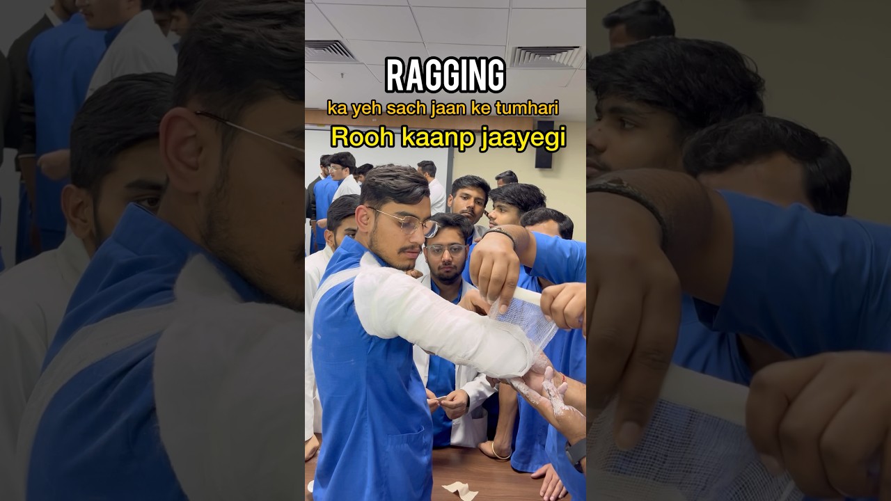 Ragging: Is it really so scary? #neet #mbbs #aiims #medicalcollege #medicalstudent #shorts