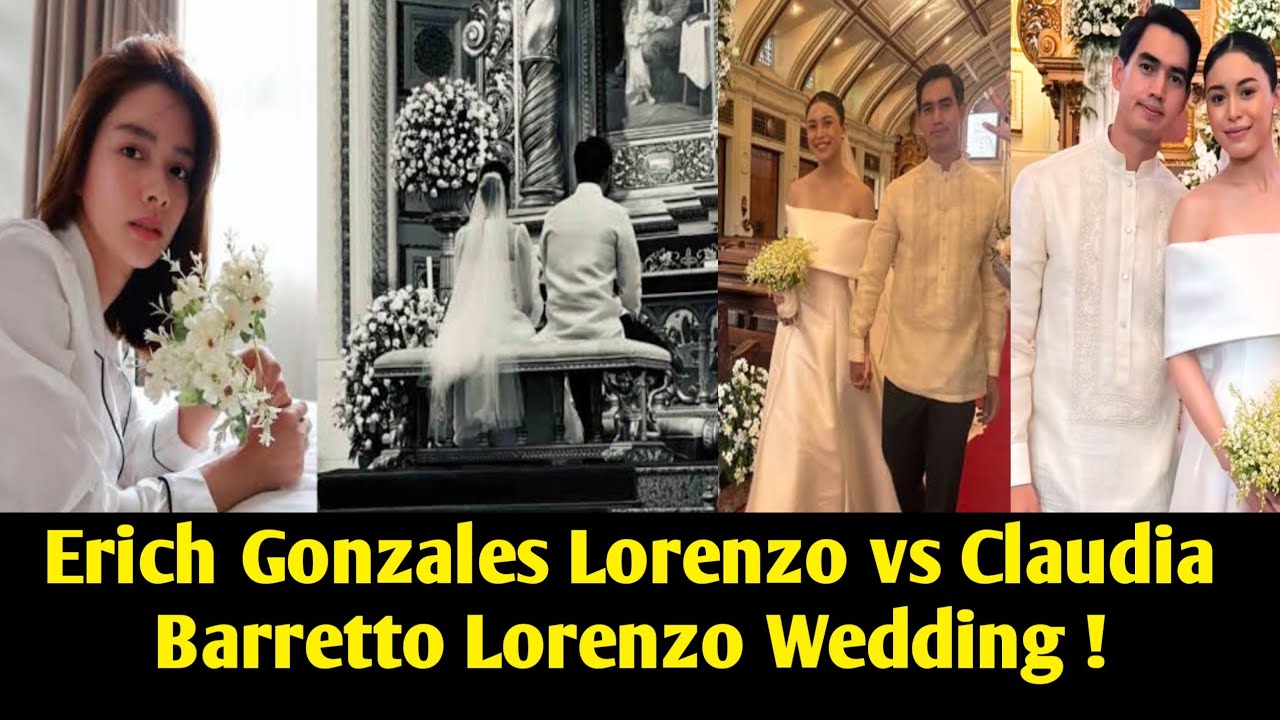 Bilyonaryong kasalan, ERICH GONZALES vs CLAUDIA BARRETTO! ANO ANG KINA IBA?