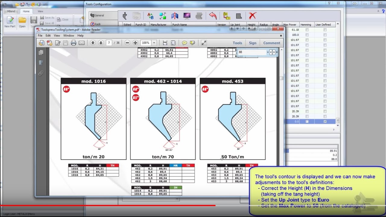 Add Punch Tools to Metalix MBend V6