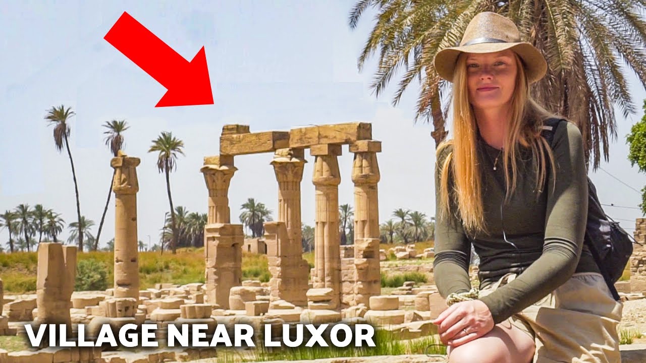 Ancient Temples Hidden in Egyptian Villages: EXPLORING Eastern Luxor