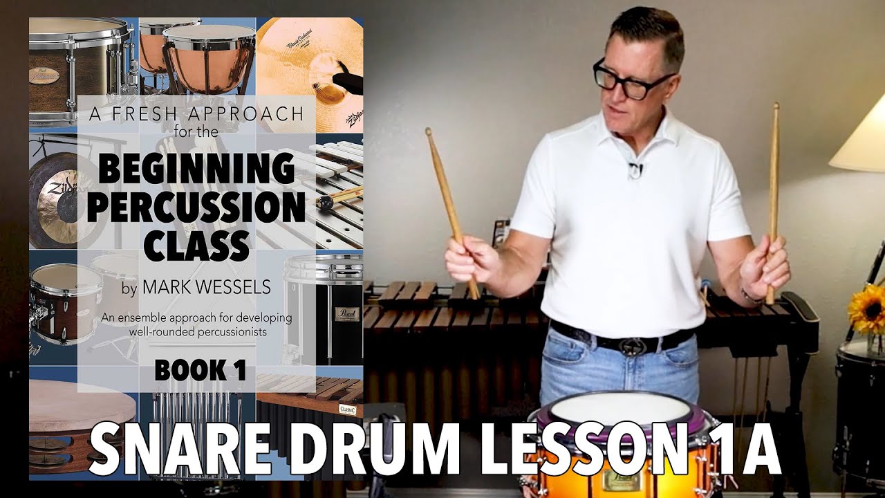 Fresh Approach Lesson Series: Snare Drum Lesson 1A