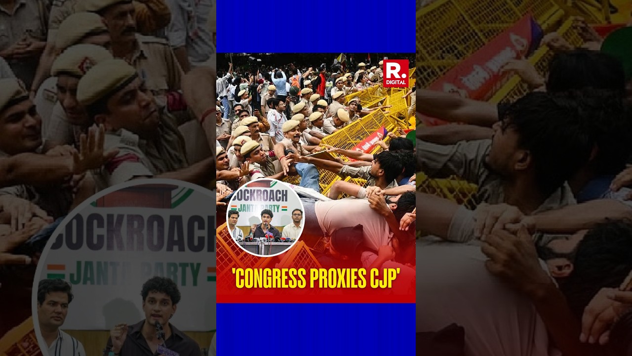 Arnab Slams The Violence Cause By 'Congress Proxies CJP' At Jantar Mantar