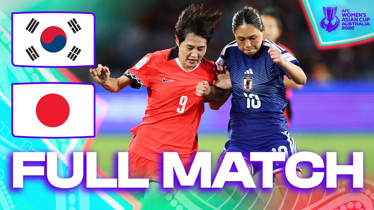 LIVE 🔴 Korea Republic vs Japan | Semi-Finals – AFC Women's Asian Cup™ 2026