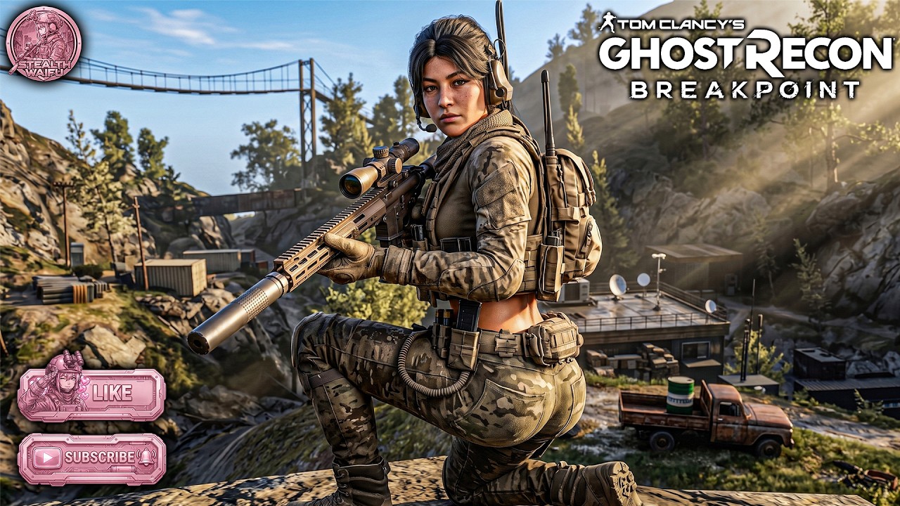 A BEAUTIFUL Markswoman | Stealth Kills | No HUD Extreme Difficulty | Ghost Recon Breakpoint