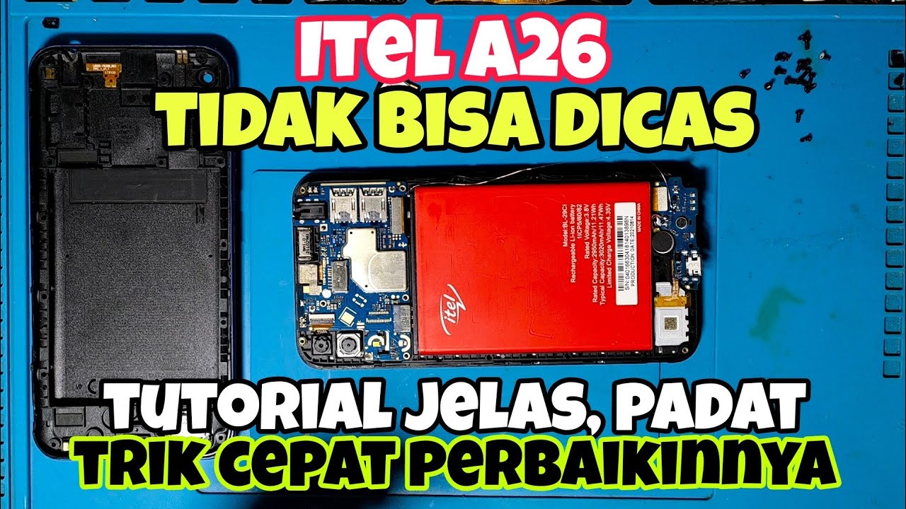 Trik Cara Perbaiki Itel Vision A26 Tidak Bisa Dicas
