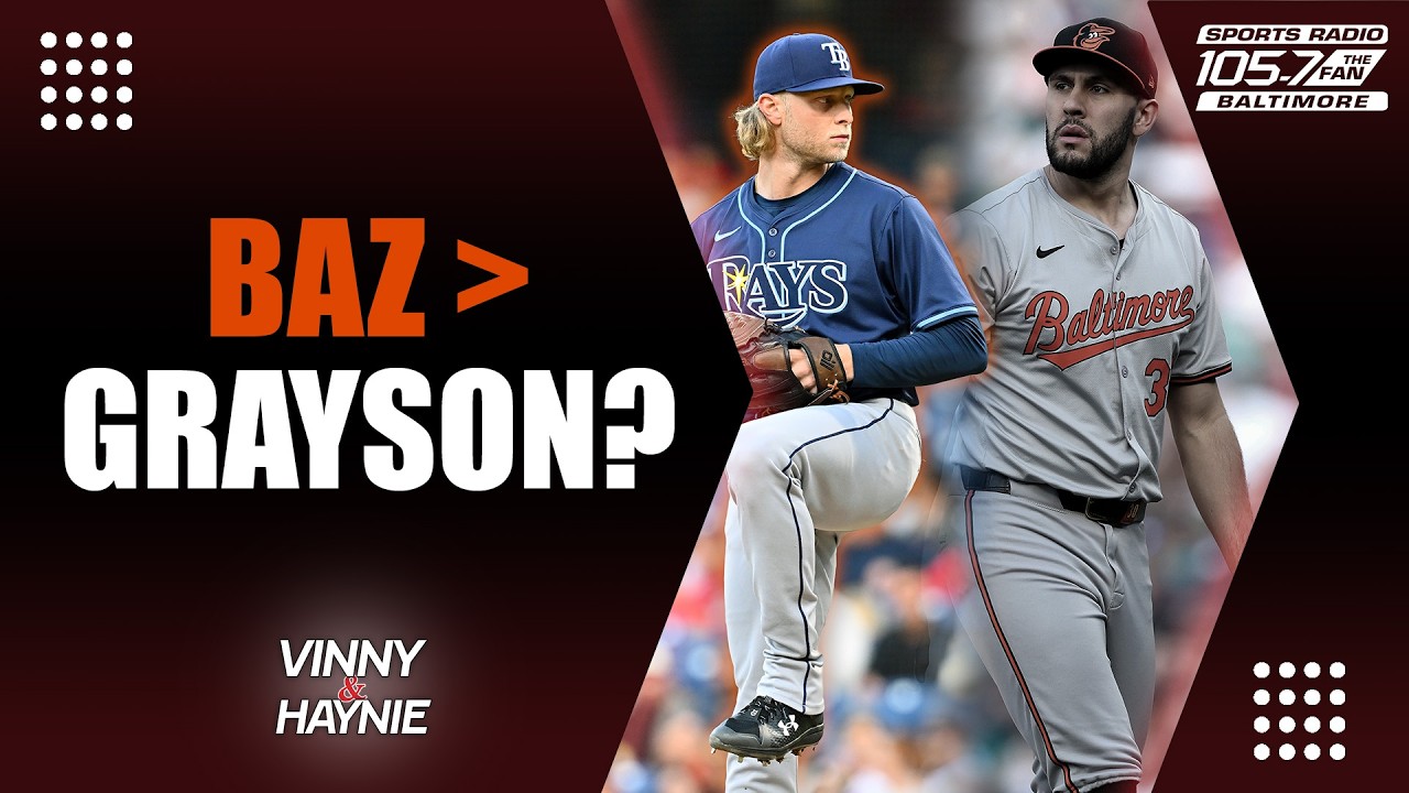 Shane Baz will be Grayson Rodriguez 2.0 for 2026 Orioles | Vinny & Haynie