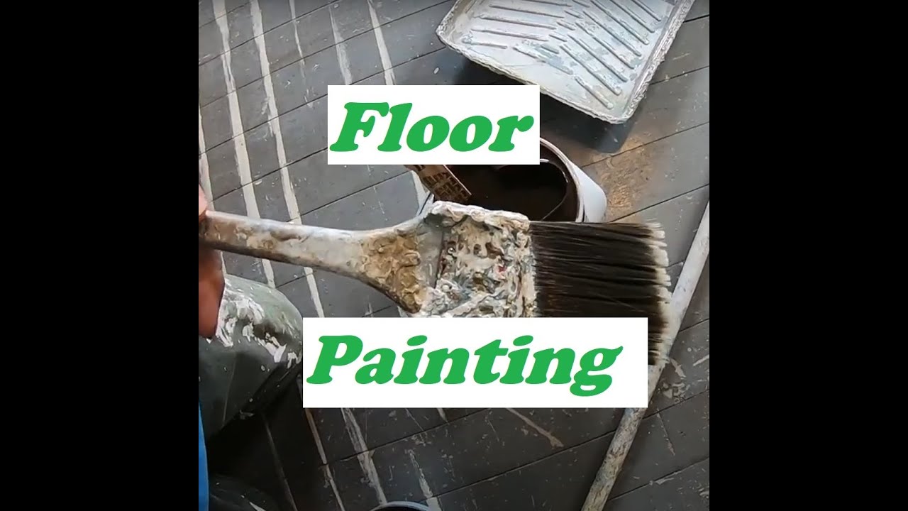 Floor Painting - Easy as Pie