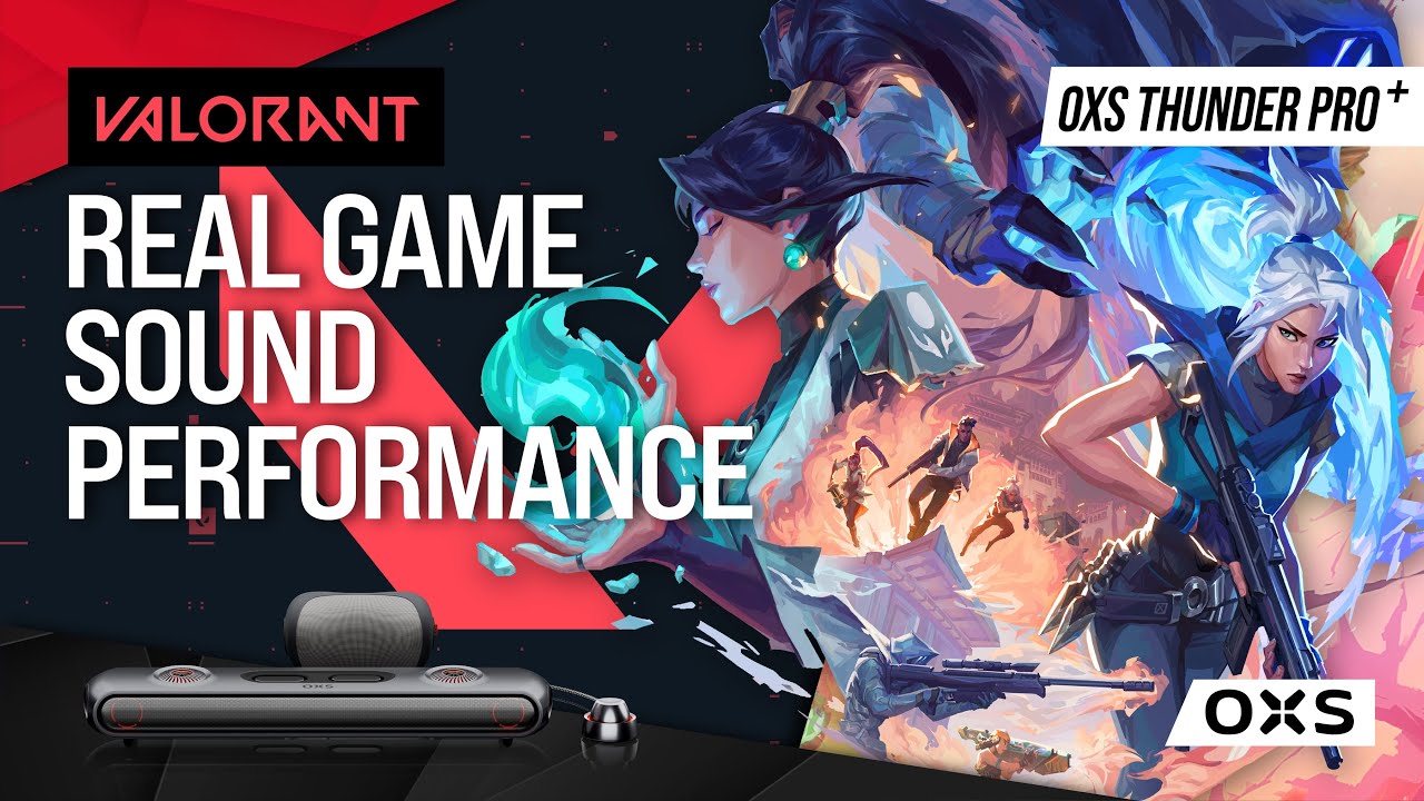 Real Game Sound | Every Footstep Counts in Valorant with OXS Thunder Pro+