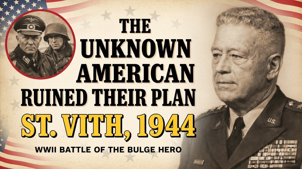 The Ghost of St. Vith: The American Who Broke Hitler’s Last Gamble