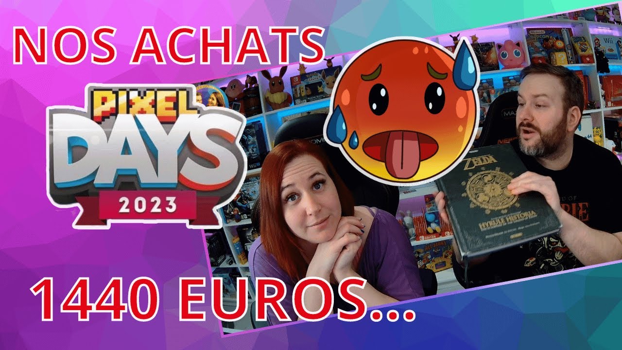 1440 euros d'ACHATS Pixel Days 2023