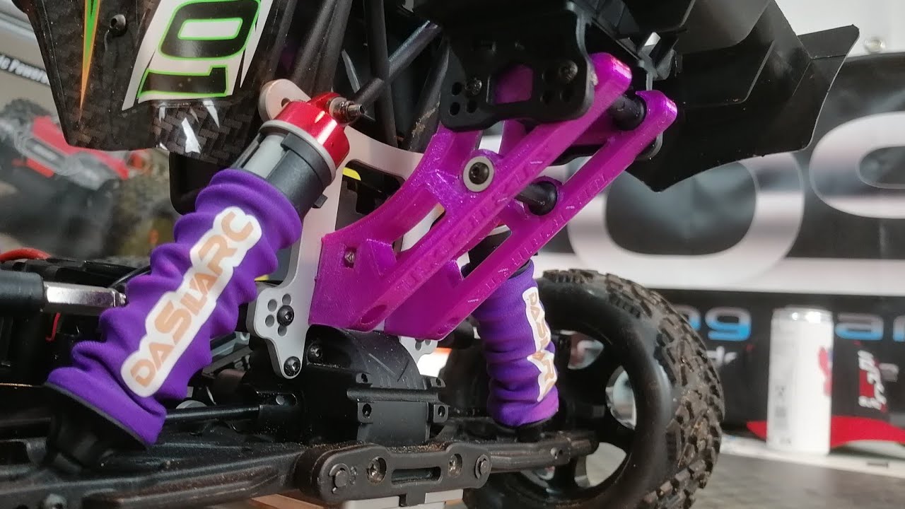 Carson Virus Race Stage 1.2 Spoilerhalter und Karofeststeller by JS Parts [deutsch/ german]
