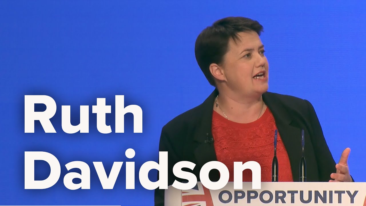 Ruth Davidson, Leader of the Scottish Conservatives & Unionists - Conservative Party Conference 2018