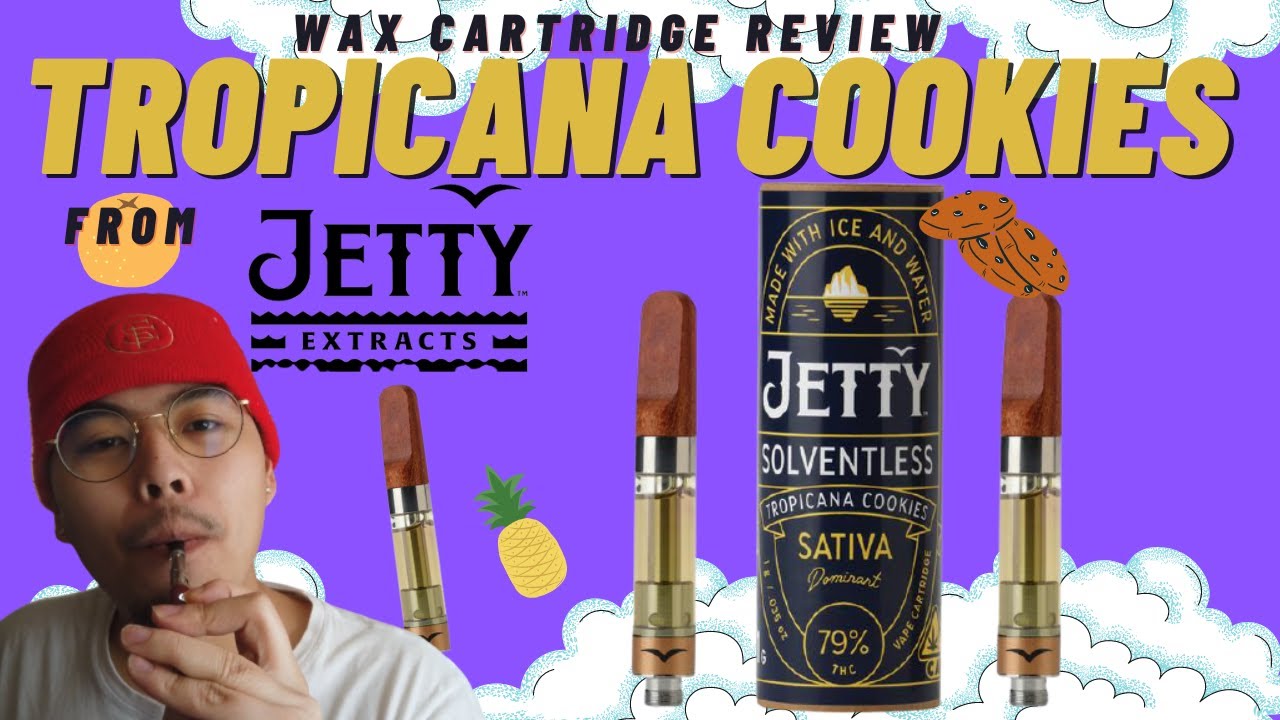 Trying Jetty Solventless Tropicana Cookies Cartridge | Jetty Solventless Cartridge Review