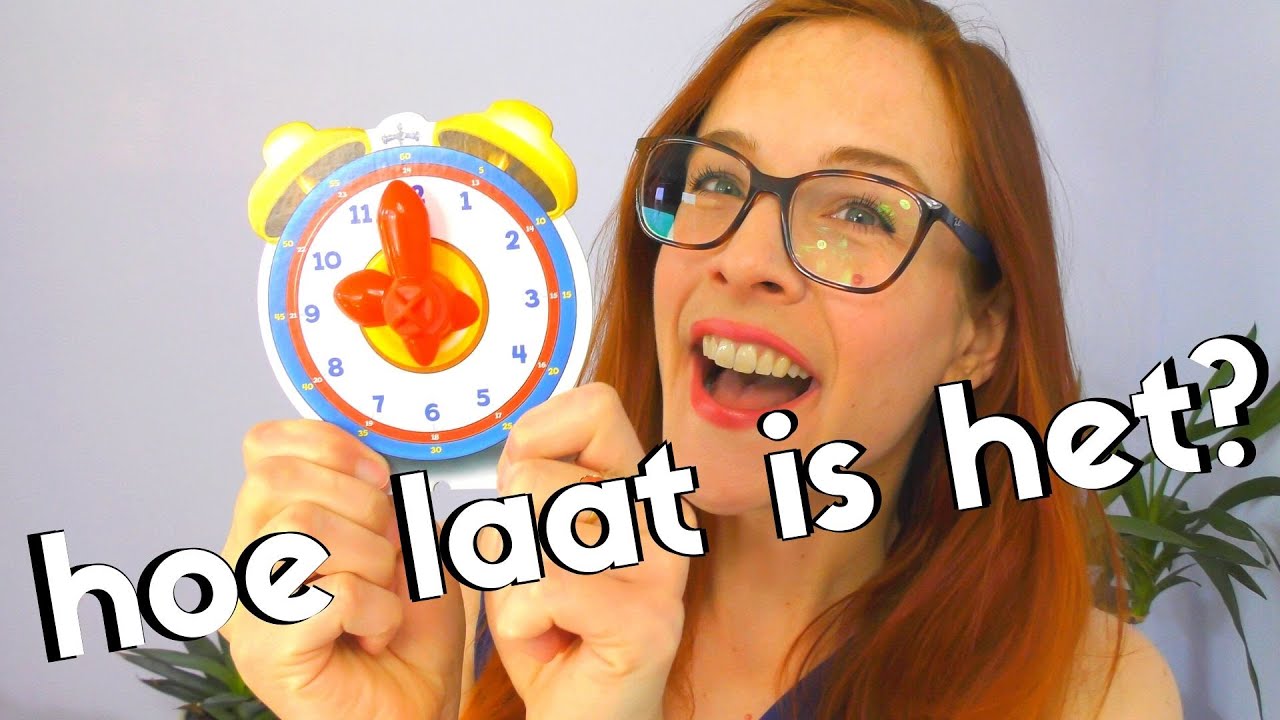 ⏰Telling TIME in DUTCH // De tijd: hoe laat is het? // Dutch for BEGINNERS les 17 (NT2 - A1)
