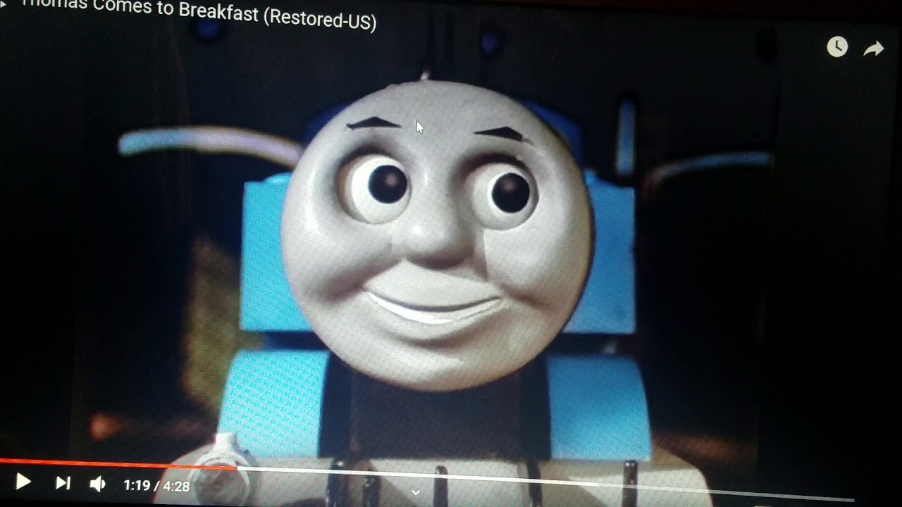 Goofs in thomas comes to breakfast