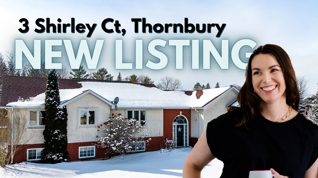 New Listing: 3 Shirley Ct, Thornbury ON | Emily Deane Real Estate