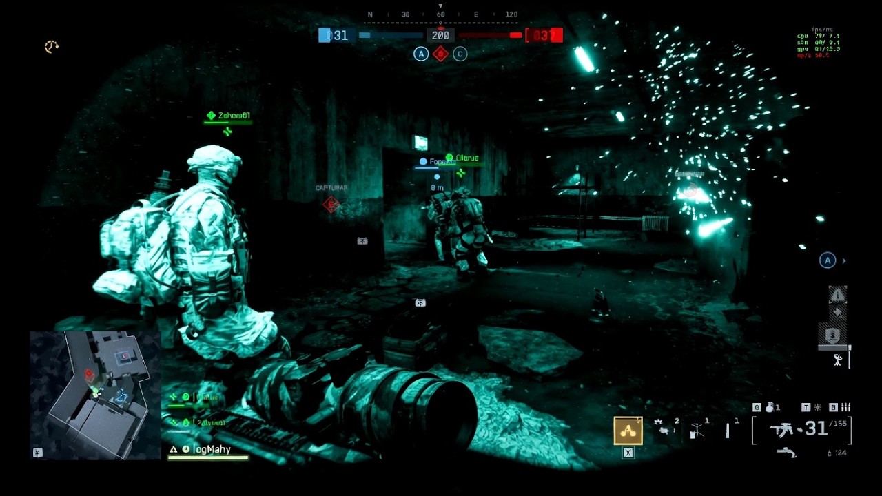Battlefield 6 Nightfall Gameplay 👓🌑, Domination Gamemode, 198 - 200, we lost! #battlefield6