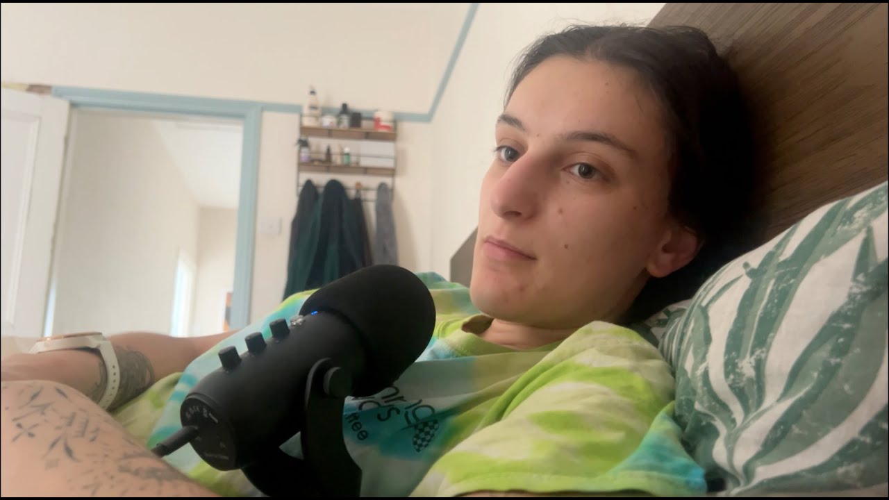 ASMR | Spend some time with me in a chronic illness flare up 🩵