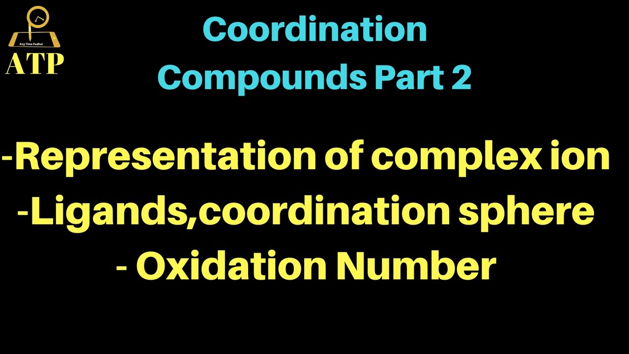 Coordination Compounds Part 2 | IIT JEE | Vineet Khatri | ATP STAR
