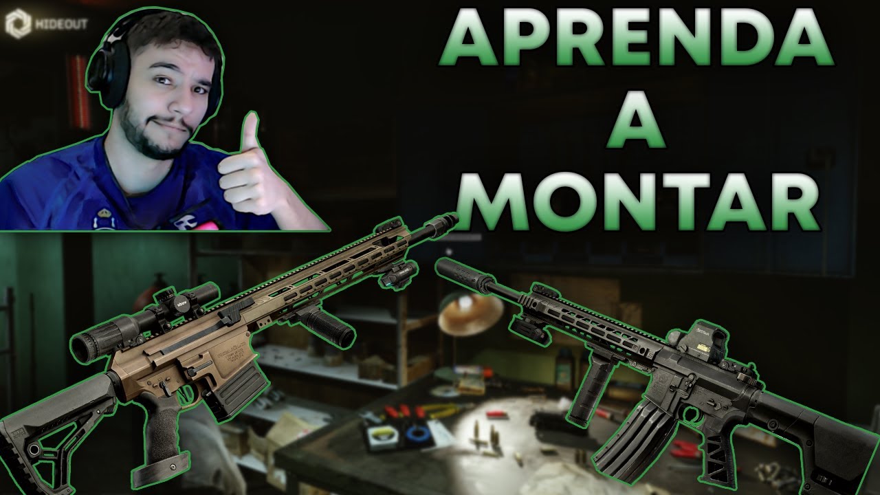 GUIA COMPLETO Aprenda a montar as melhores armas no Escape From Tarkov