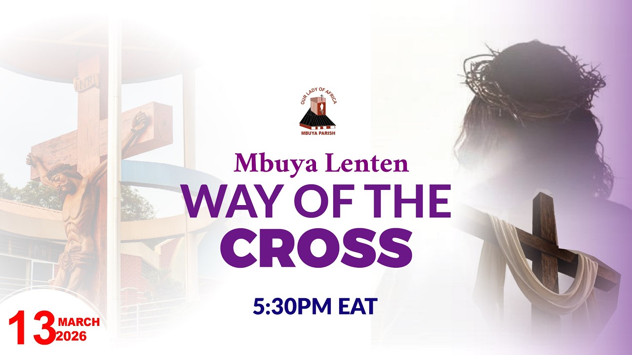 LENTEN WAY OF THE CROSS  || Daily TV Mass, Friday 13th March 2026