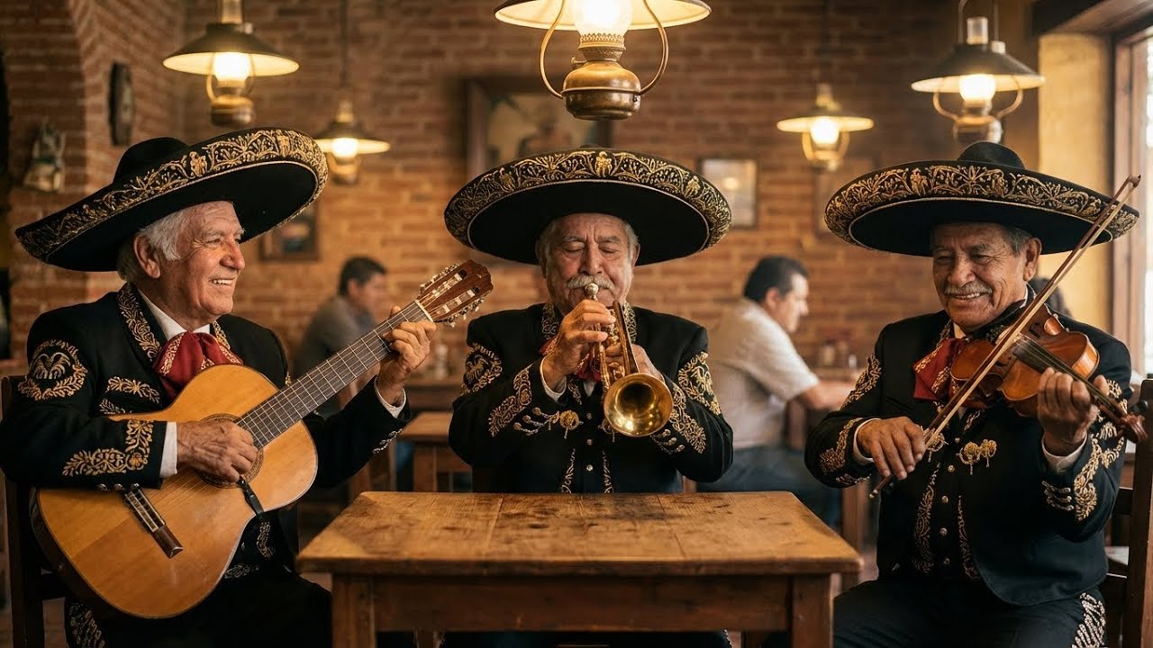 Mariachi Clásico Instrumental – Trompeta Brillante y Guitarras Relucientes para una Tarde Festiva