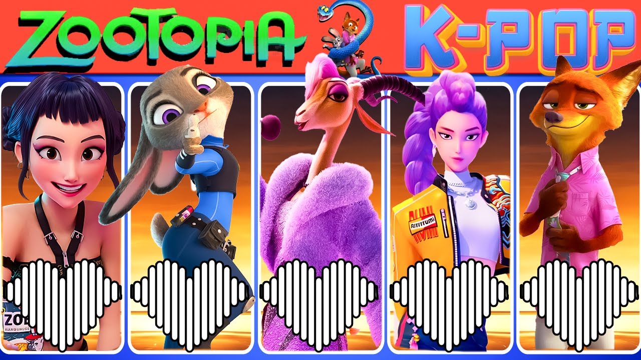 Only K-pop Fans Will Get This Zootopia Quiz 🔥