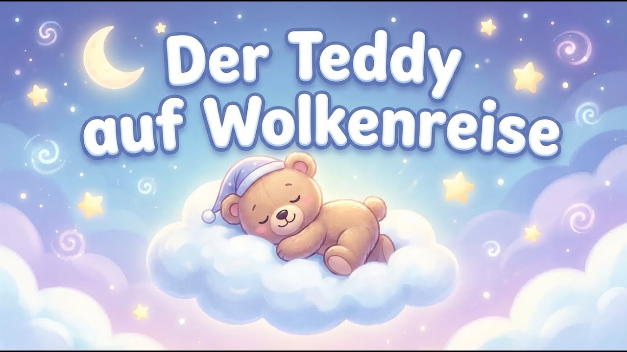 Der Teddy auf Wolkenreise | Sanfte Gute Nacht Geschichte zum Einschlafen