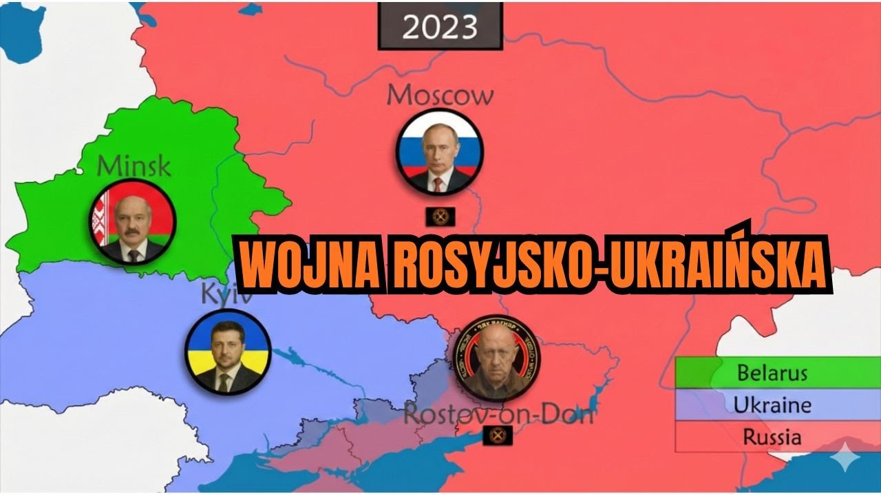 Wojna rosyjsko-ukraińska wyjaśniona na mapie