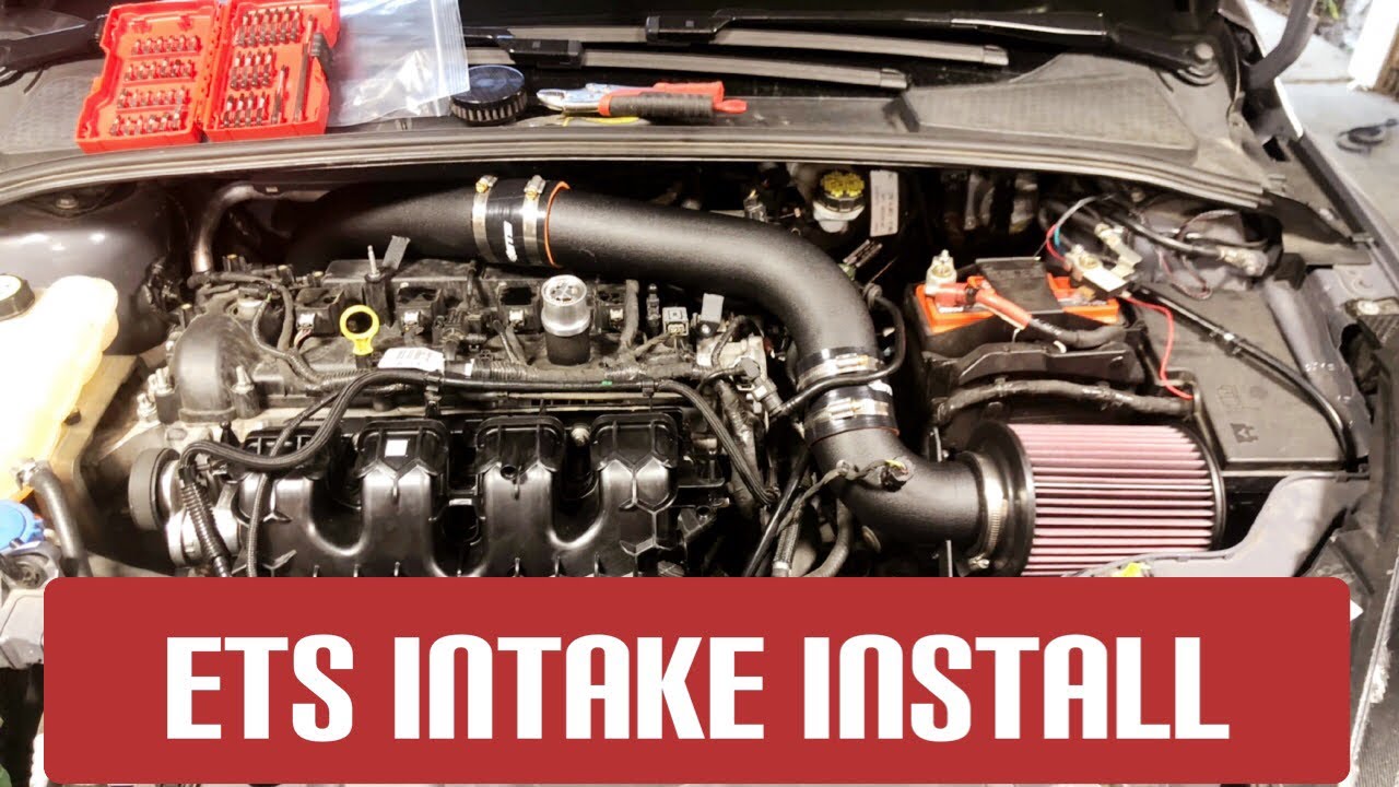 ETS Cold Air Intake Install | 2017 Ford Focus RS