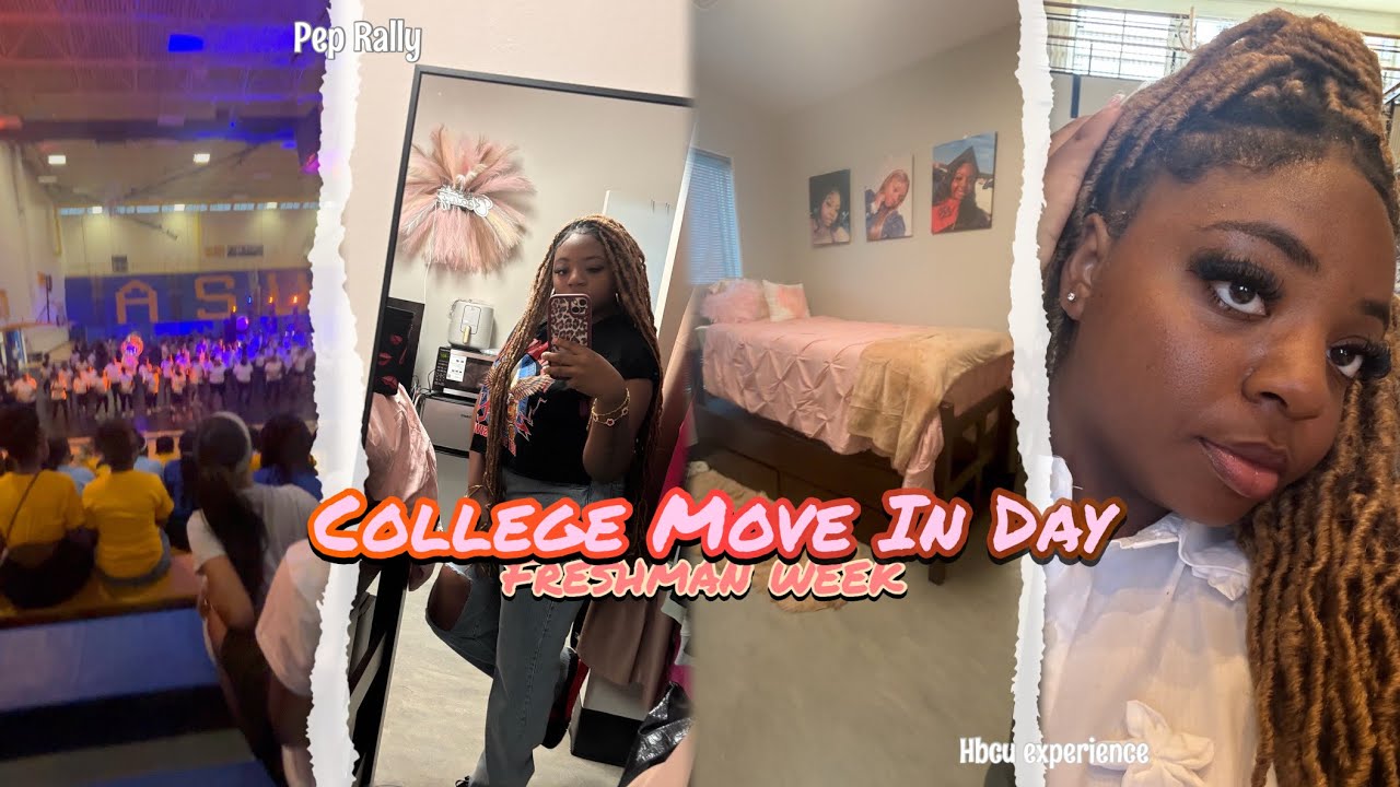 College Move In Day Vlog/Freshman week✰| Albany State University, pep rally, parties,+ more. 