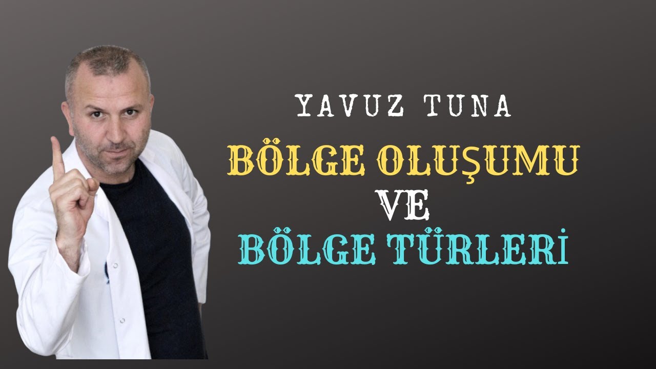 BÖLGE OLUŞUMU VE BÖLGE TÜRLERİ  #coğrafya #tytcoğrafya #kpsscoğrafya #harita