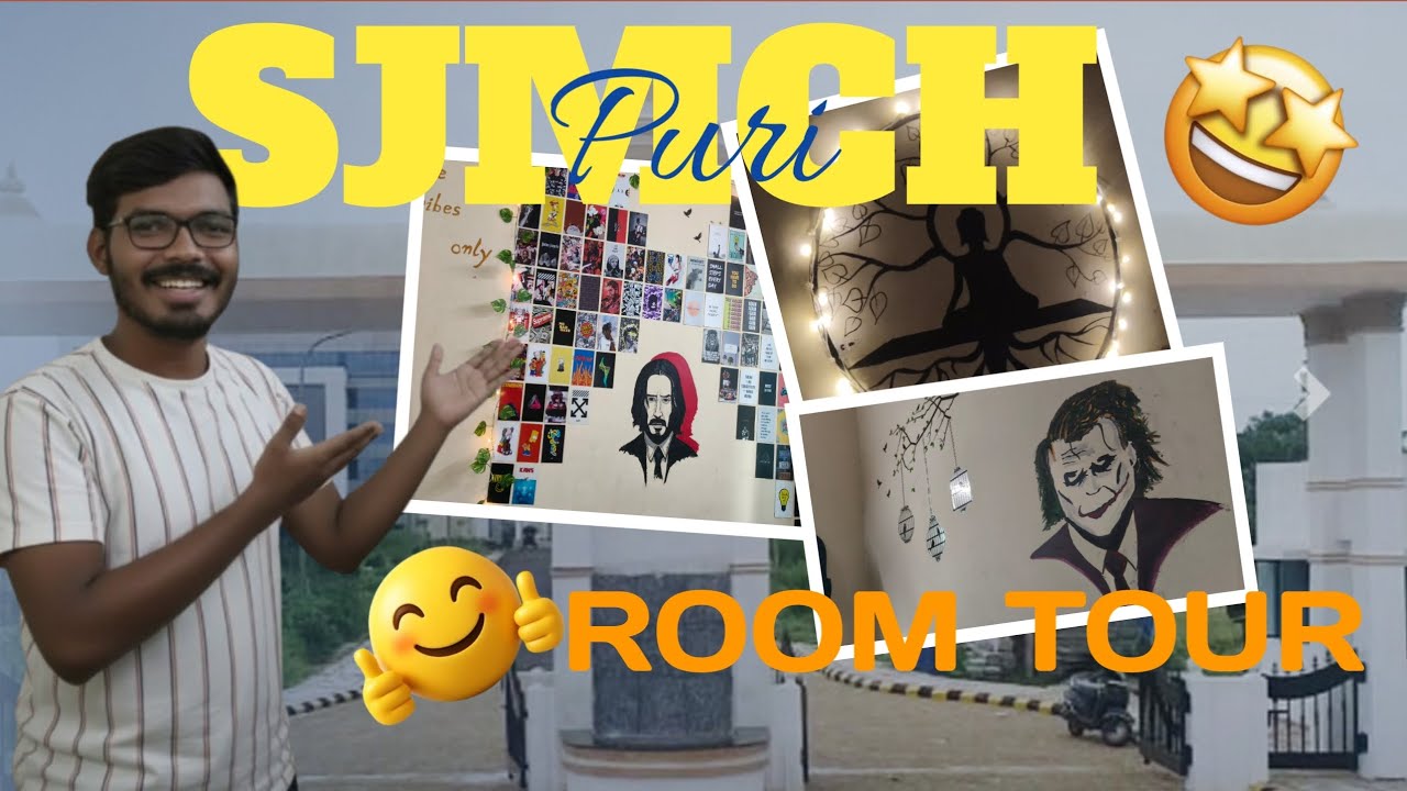 Most amazing 🤩 SJMCH ROOM Tour🔥| HOSTEL ROOM |Shri Jagannath Medical College #roomtour #sjmch #puri 