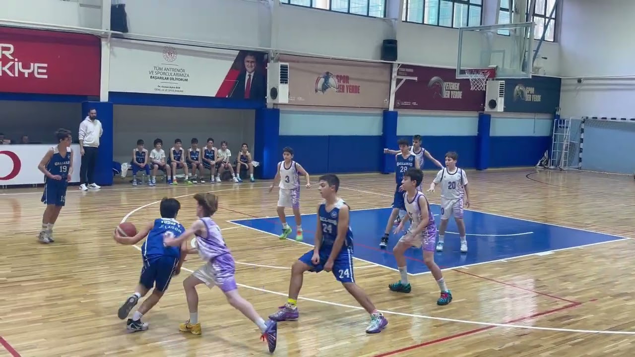 U14 E 2.Küme Magic Hands SK-Gallardo SK 1. ve 2.Periyot 