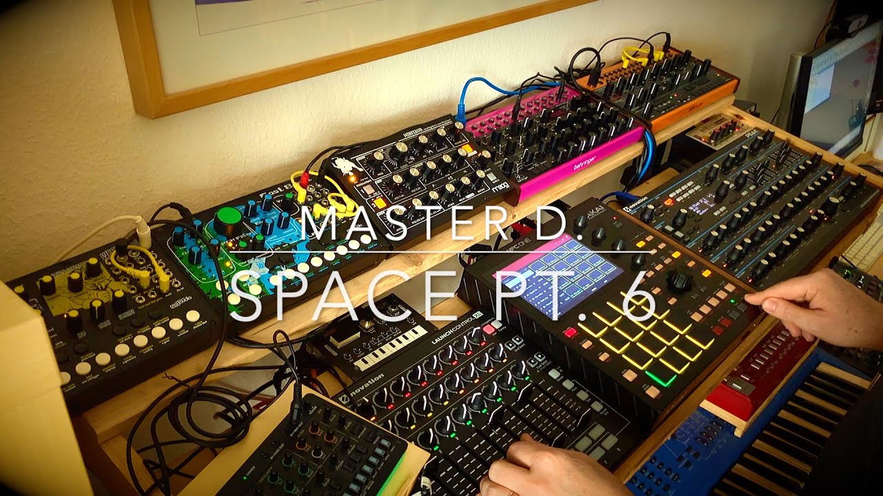 Space Pt 6 - melodic techno / progressive house - live jam