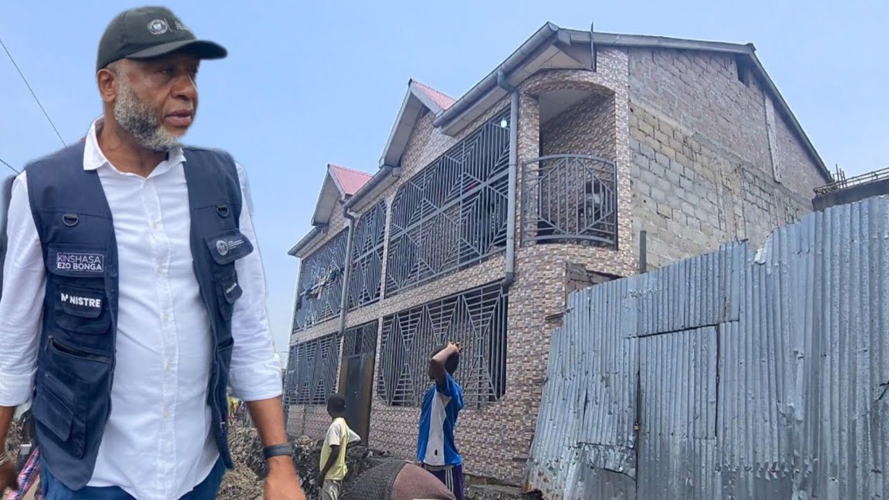 ALERTE À N’DJILI: DÉMOLITION D'UNE MAISON EX-BOURGMESTRE CONSTRUITE SUR UN CANIVEAU/LÉON MULUMBA 