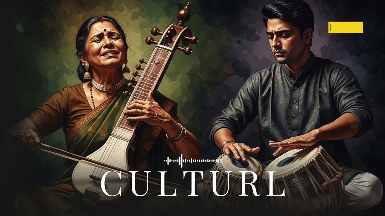432Hz Indian Classical Instrumental | Traditional Raga for Deep Calm & Emotional Healing (2 Hours)