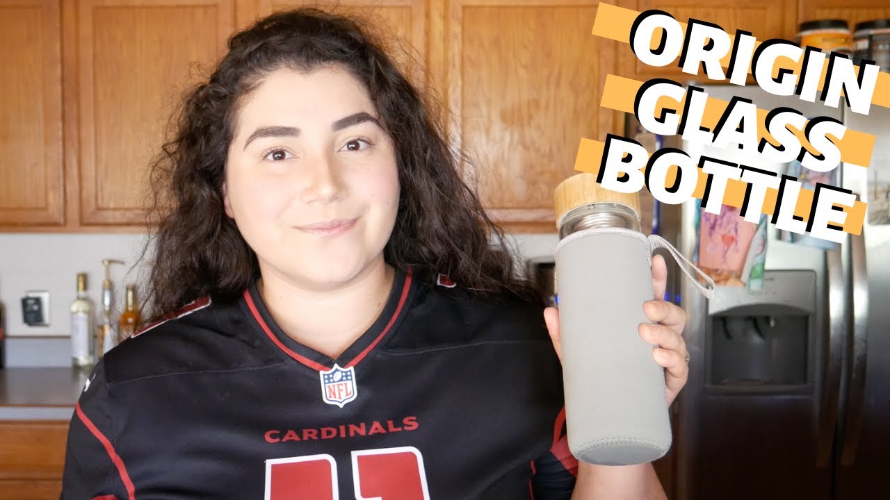 ORIGIN GLASS BOTTLE | My favorite portable glass bottle for my iced coffee in the morning!
