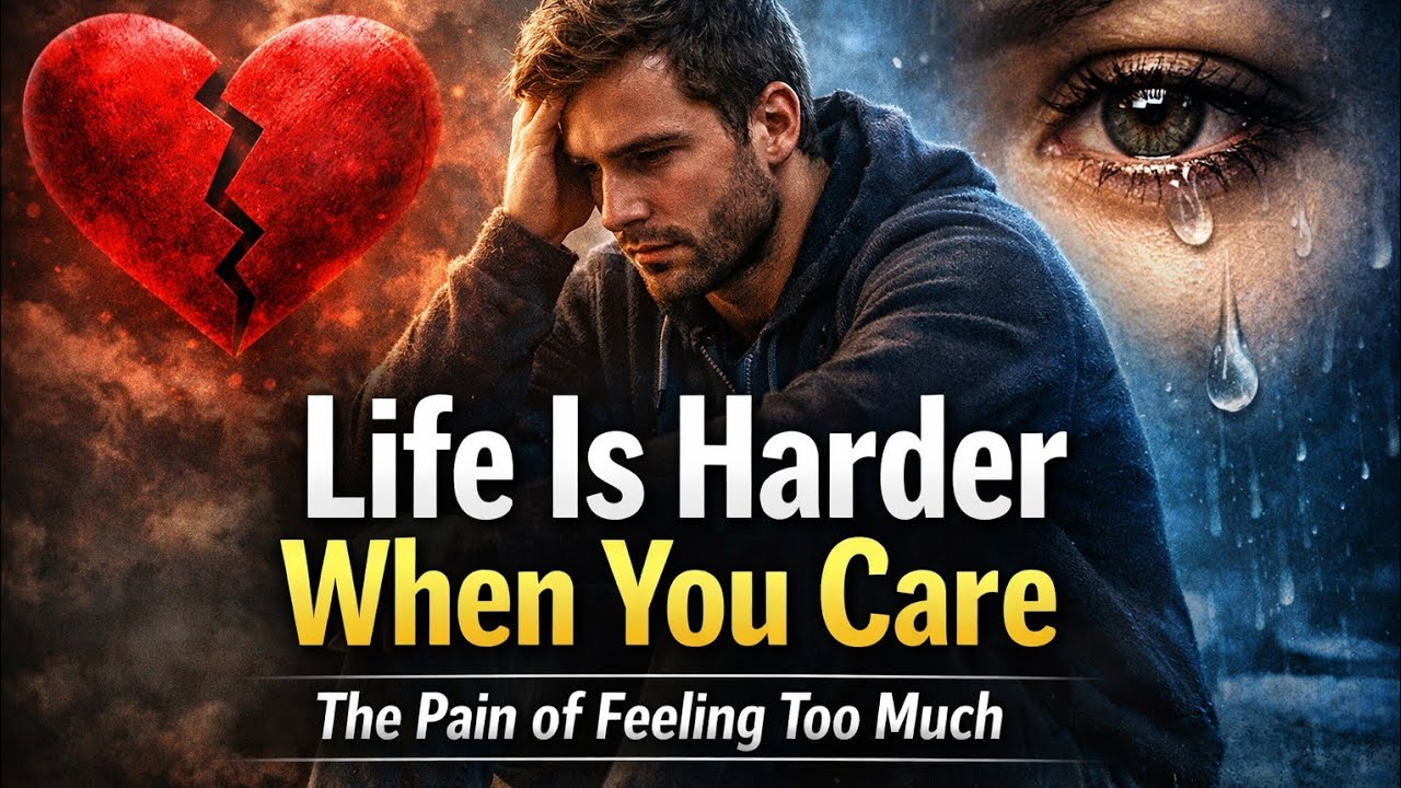 Life Is Harder When You Care | A Truth Nobody Talks About