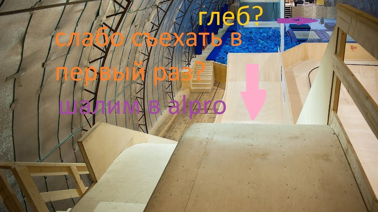 ШАЛОСТИ В СКЕЙТПАРКЕ ALLPRO ACADEMY