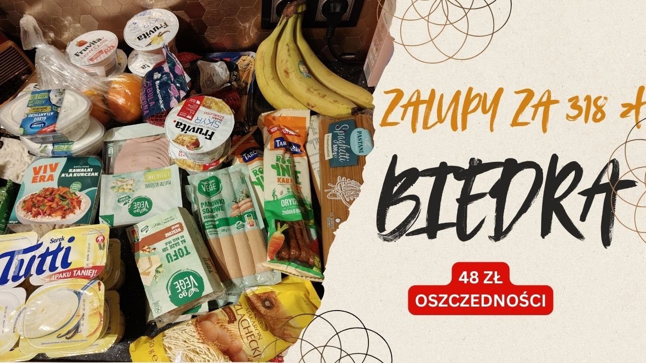 🥗Food haul z Biedronki |🍪 Promki | 🍳Zakupy na spontanie | 2+1