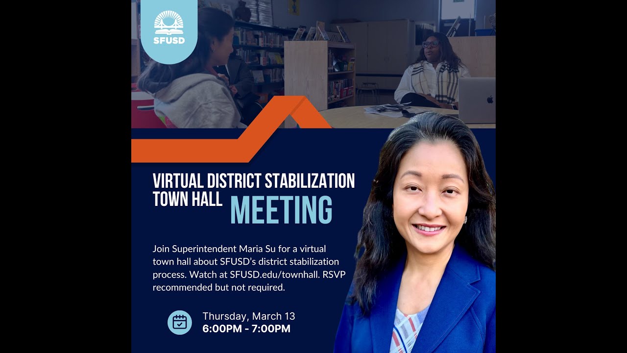 Virtual District Stabilization Town Hall