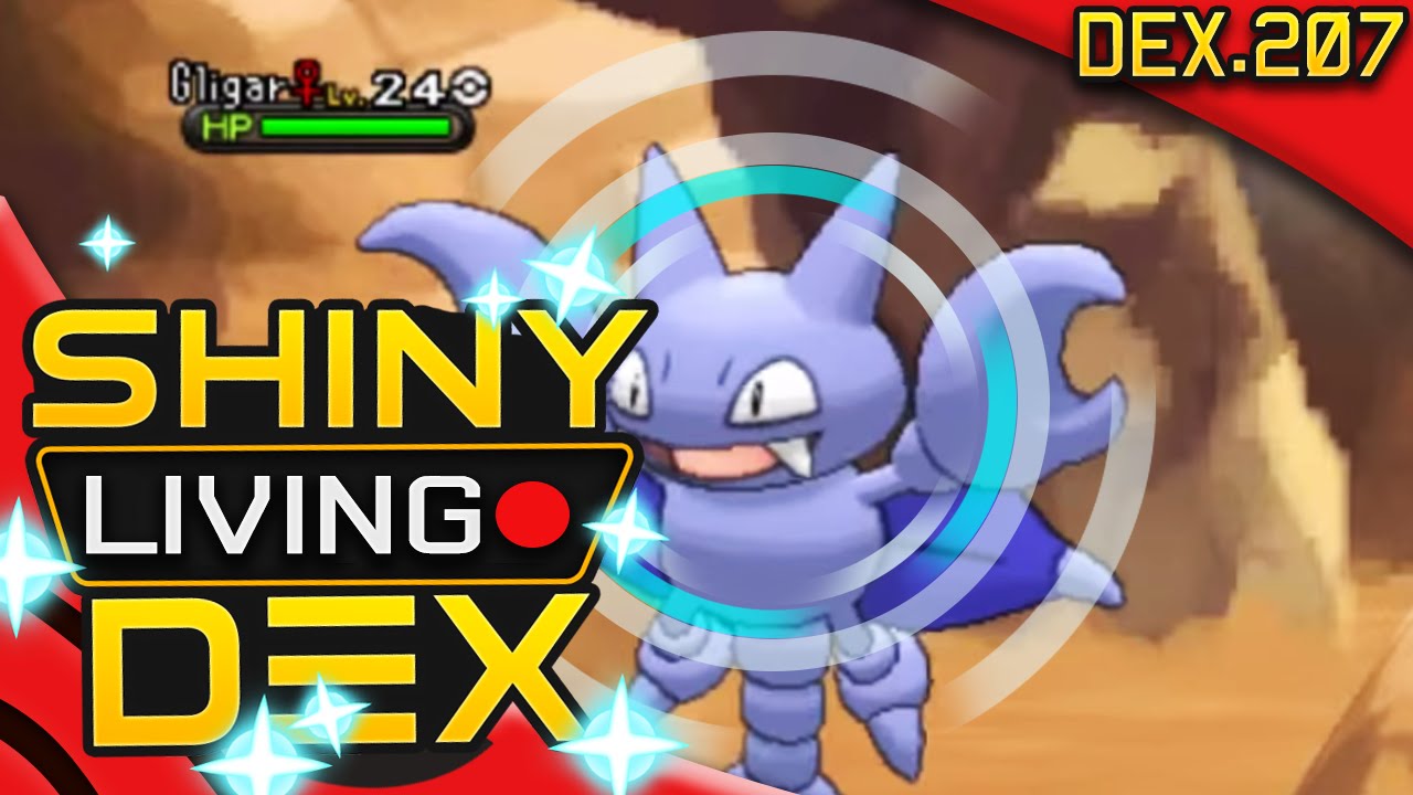 EVEN LUCKIER! SHINY GLIGAR!! Live Reaction! Quest For Shiny Living Dex #207 | Pokemon XY