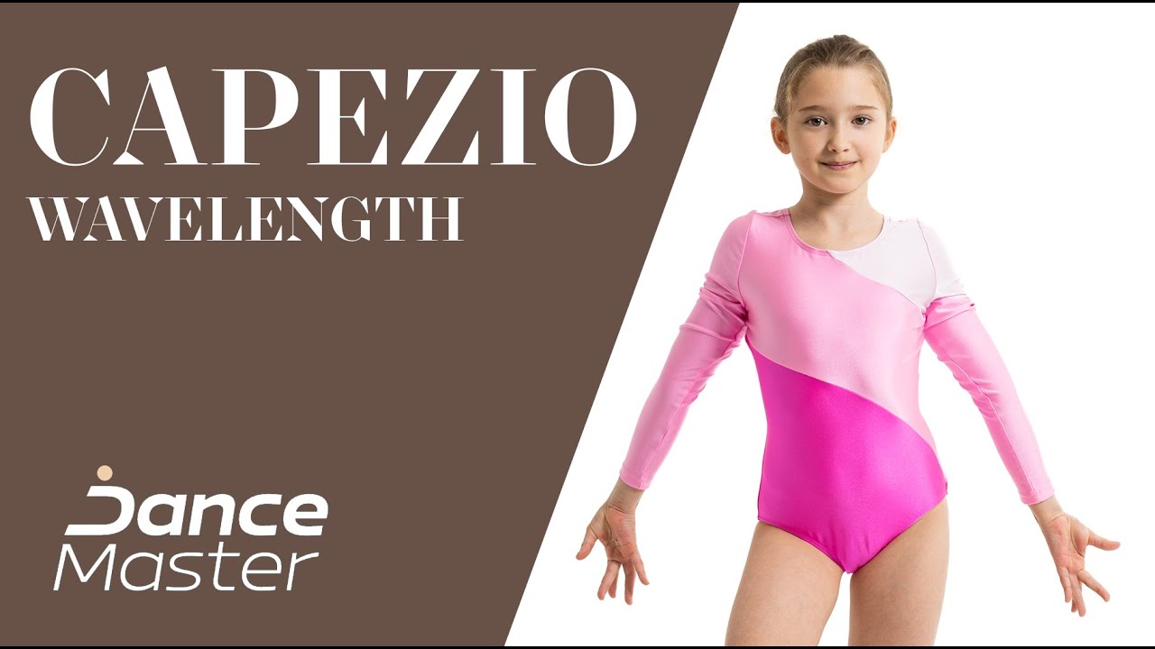 Capezio Wavelength Leotard, girl's gymnastics leotard