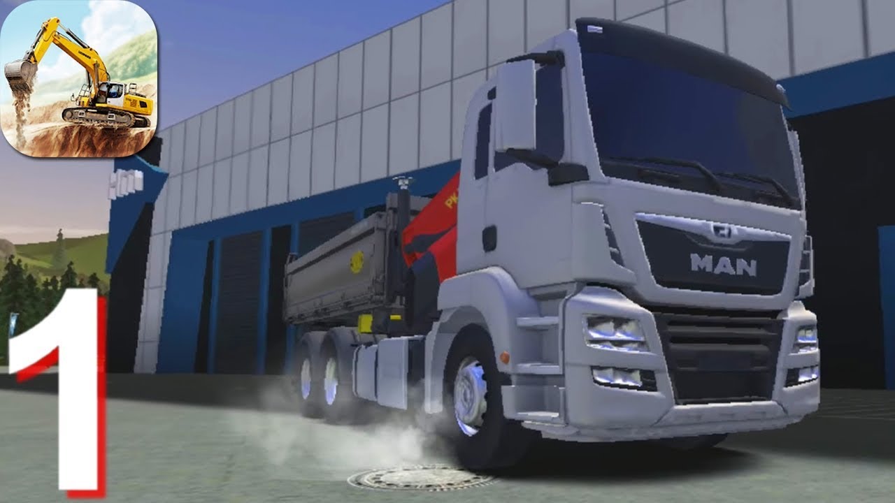Construction Simulator 3 Walkthrough Part 1 (Android iOS Gameplay)