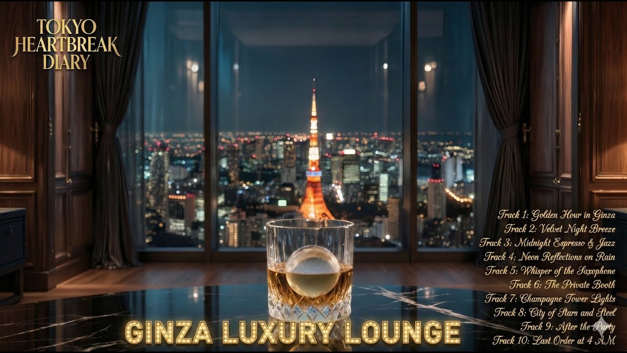 Ginza Luxury Lounge: Romantic Nu-Jazz & Deep House Mix (Opulent City Night / Soulful Duet)