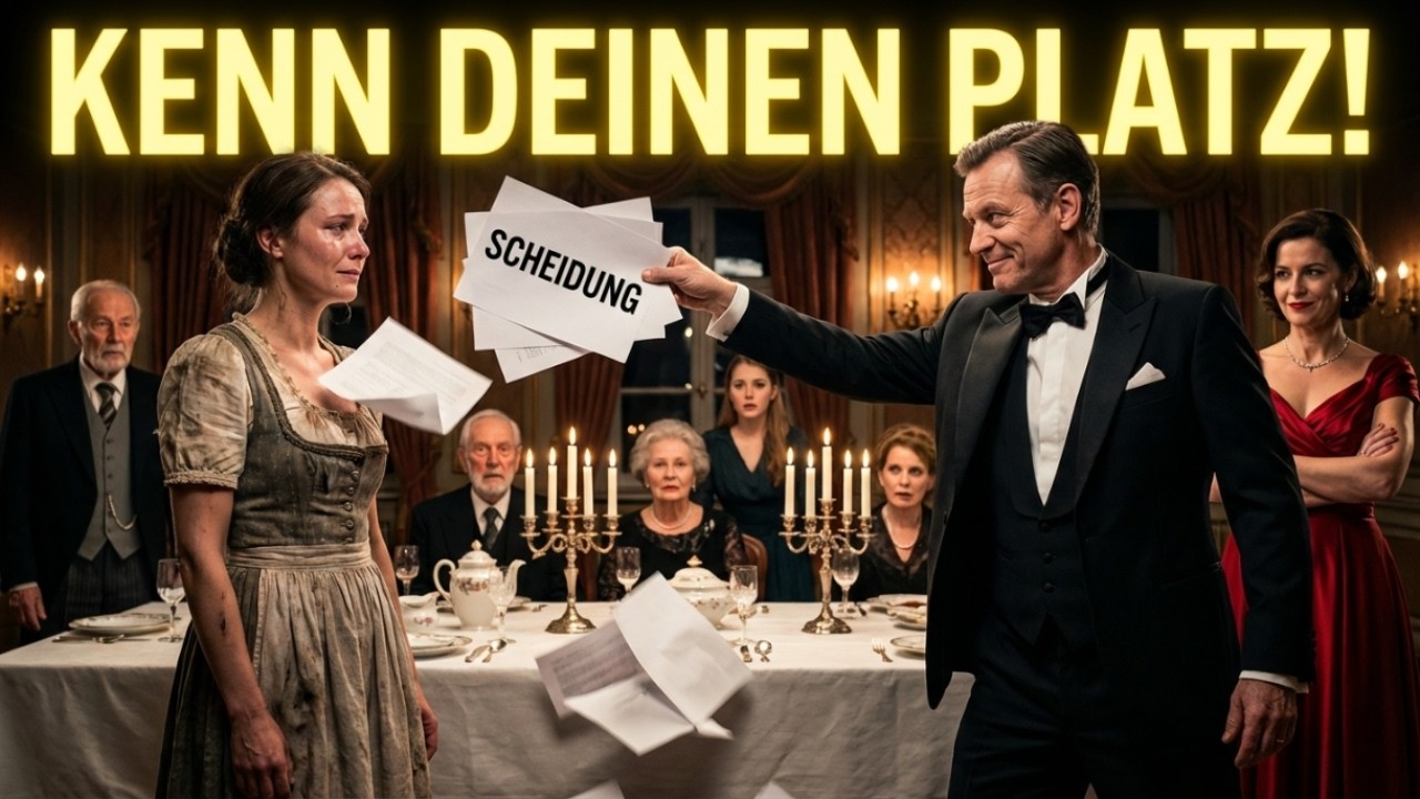 Er warf seiner Frau die Scheidungspapiere zu. Jetzt gehört ihr sein ganzes Unternehmen.
