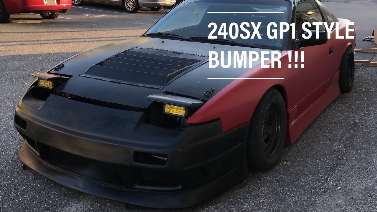 Wide Angle Lense | 'KBD BODYKITS' POLYURETHANE S13 GP1 STYLE FRONT BUMPER | Aerocatch